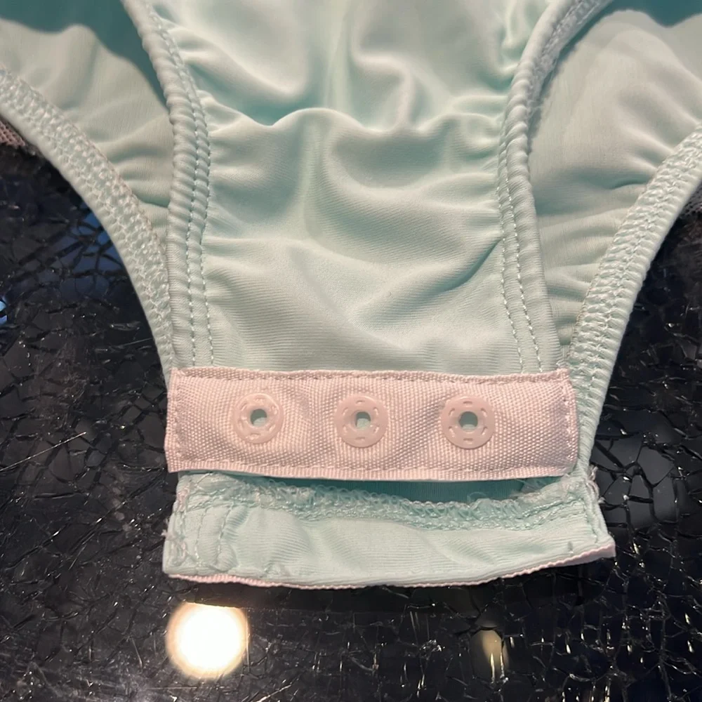 Unicorn Tutu One-Piece Swimsuit for Kids - Light Blue